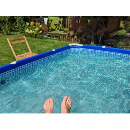 Plieninis sodo baseinas 260x160 cm intex 28271