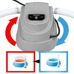 Automatinis baseino vandens šildytuvas elektriniam baseinui bestway 58259