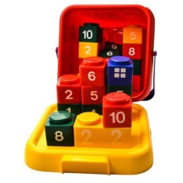 Viking Toys mini chubies blokuoja skaičius