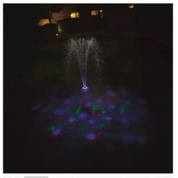 Baseino fontano bestway LED reflektorius iki 1 metro