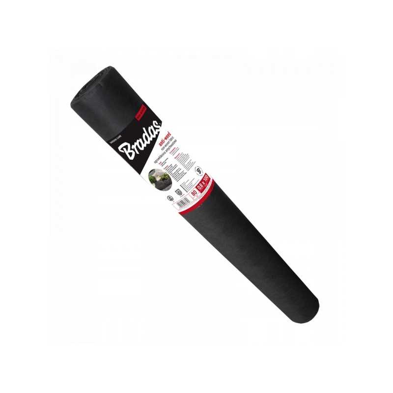 Agrotekstilė nuo piktžolių, juoda, 1 x 100 m, 80 g/m²