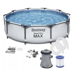 Bestway 56408 plieno pro baseino 305x76cm filtro siurblys