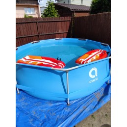 19in1 rėmas sodo baseinas 305x76 siurblio dangčio kilimėlis chloro filtrų rinkinys