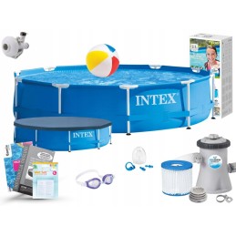 Sodo baseino rėmas 305x76 intex 28202 rinkinys 12in1 modelis 2024