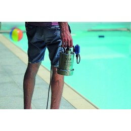 Antgalis Flatone 6000 nerūdijančio plieno baseino vandens siurblys