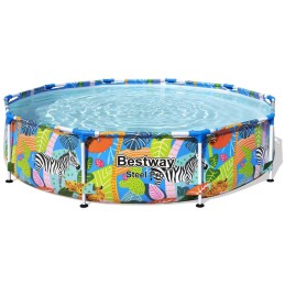 Plieninis pro bestway karkasinis baseinas 305x66cm 4062l