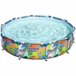 Plieninis pro bestway karkasinis baseinas 305x66cm 4062l