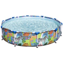 Plieninis pro bestway karkasinis baseinas 305x66cm 4062l