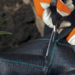 Stiprūs nuo piktžolių kilimėlio auginimo krosnelė 1 6m x 50m stabilizaciniai inkarai