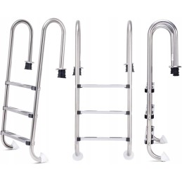 Padalintos baseino kopėčios su 3 skrydžiais 132 5 cm