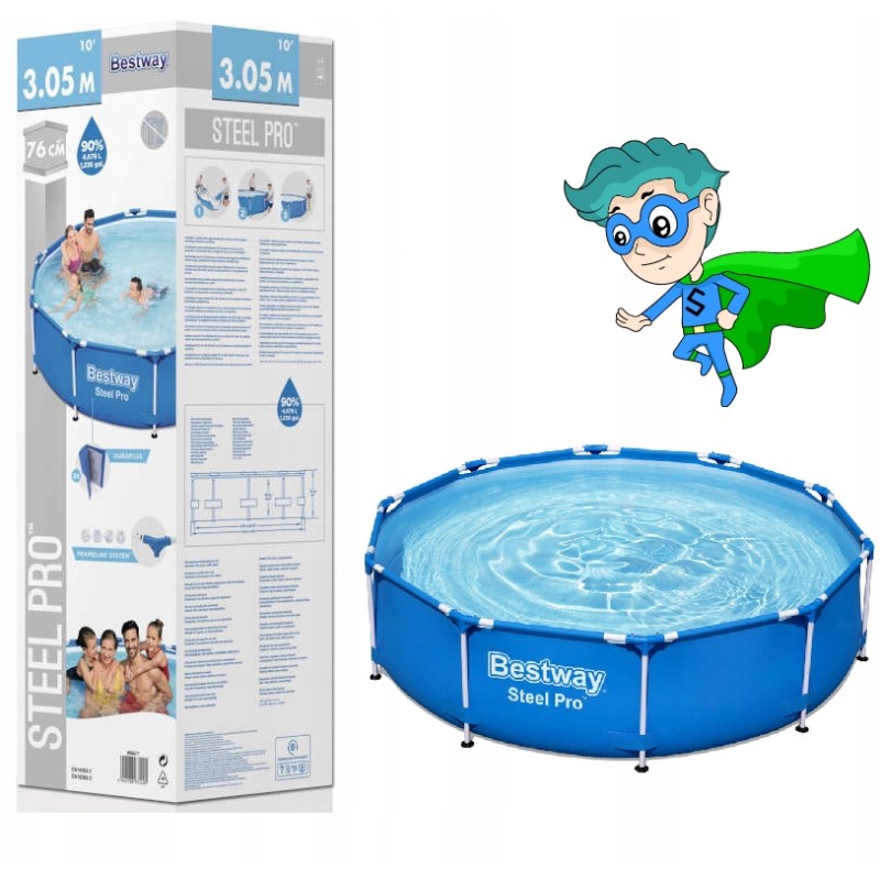 Bestway sodo karkasinis baseinas 305x76 4678l