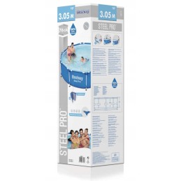 Bestway 305x76 aukščiausios kokybės rėmo sodo baseinas