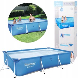 Bestway plieninis sodo baseinas 300x201x66cm