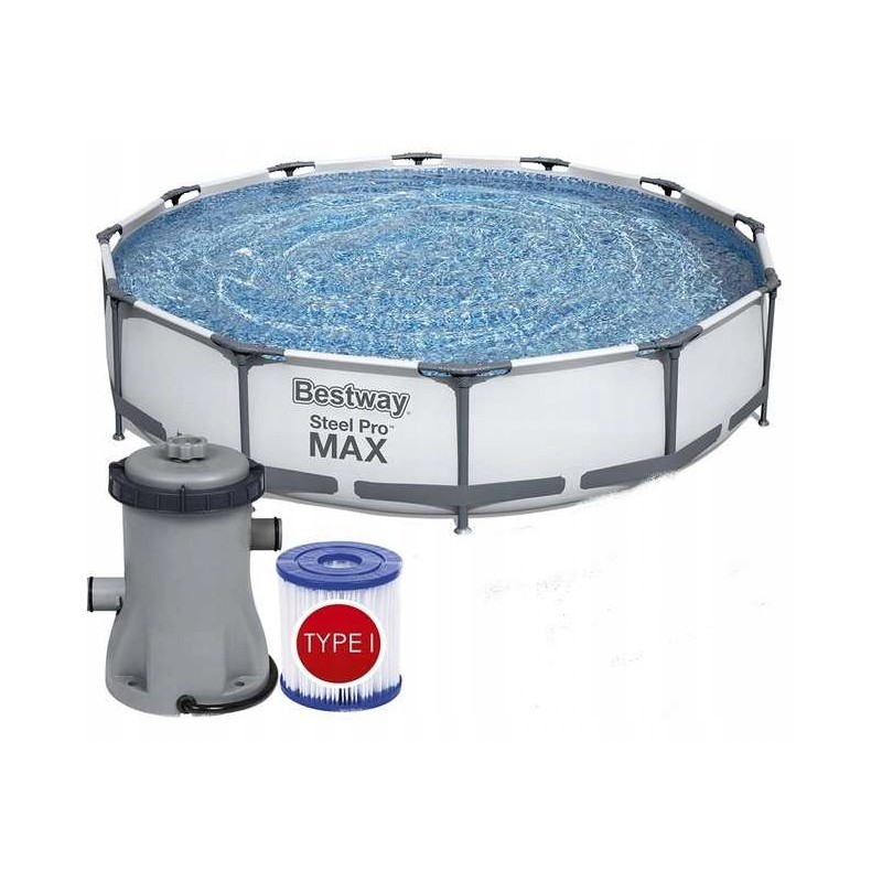 7in1 rėmo baseinas pro max 366x76 bestway 56416