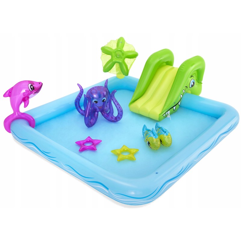Vaikų žaidimų aikštelės baseino akvariumas 239 x 206 x 86 cm bestway 53052