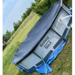 Sodo apvalaus rėmo baseinas 366x76cm bestway