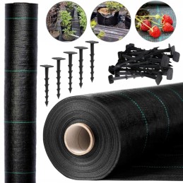Juoda agrotekstilė 70g/m2