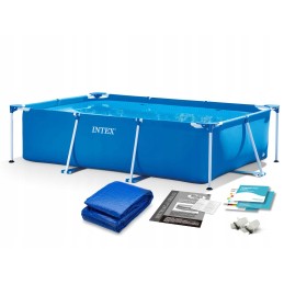 Sodo baseino kilimėlis 300x200 intex 2in1 komplektas