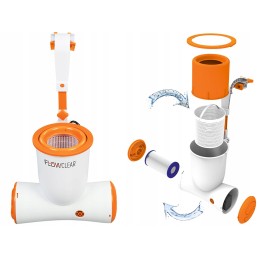 Skimatic baseino skimerio siurblys 3974l h bestway