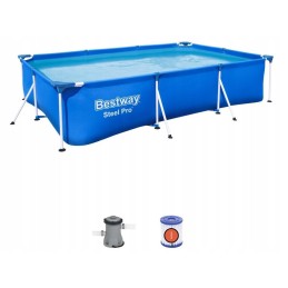 56411 sodo baseinas 300x201x66 rėmas su siurbliu bestway modelis 2024 m.