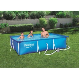56411 sodo baseinas 300x201x66 rėmas su siurbliu bestway modelis 2024 m.
