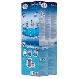 Greitas išplėtimo baseinas 305x76 10 pėdų bestway 3in1
