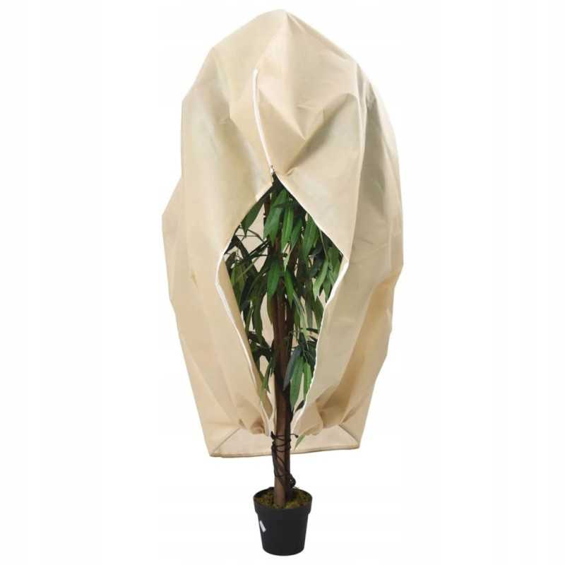 Apsauginis gaubtas augalams su užtrauktuku 70 g m2 3 93x3 5 m