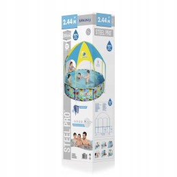 Sodo karkasinis baseinas vaikams 244 cm x 51 cm bestway 56432