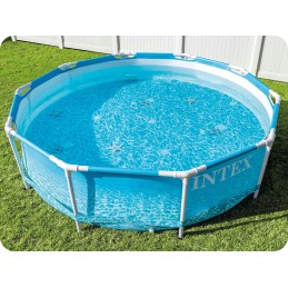 Apvalaus rėmo baseinas 305x76 cm mega rinkinys 10in1 intex 28208