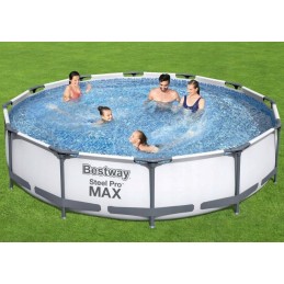 Karkasinis baseinas 305x76 bestway 9in1 didelio rinkinio filtro siurblio filtras