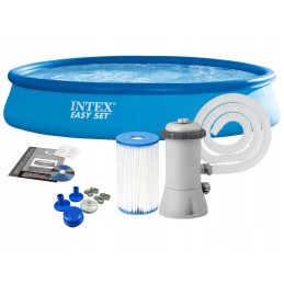 Intex 28158 easy pool 457x84cm siurblys
