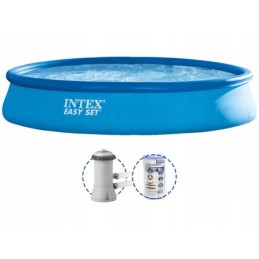 Intex 28158 easy pool 457x84cm siurblys