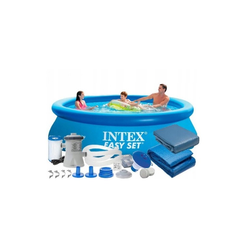 12in1 baseino intex 366x76cm 28132 siurblio dangtis chlo