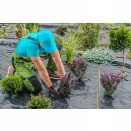 Apsauginė, patvari, nuo piktžolių agrotekstilė, juoda, 1,1 x 5 m