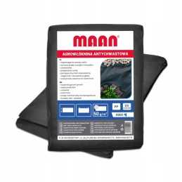 Apsauginė, patvari, nuo piktžolių agrotekstilė, juoda, 1,1 x 5 m