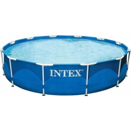 Apvalus sodo rėmo baseinas 366x76cm intex