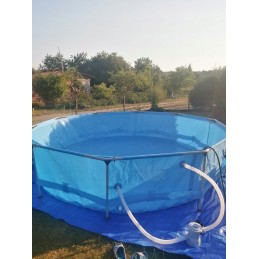 19in1 rėmo sodo baseino 366x76 siurblio dangčio kilimėlis chloro filtrų rinkinys