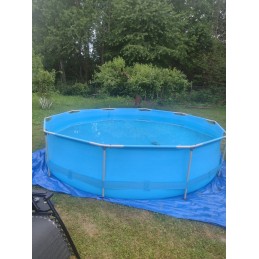 19in1 rėmo sodo baseino 366x76 siurblio dangčio kilimėlis chloro filtrų rinkinys