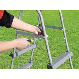 Metalinės kopėčios baseinams 84 cm bestway 58430