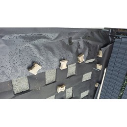 Agrotekstilės mulčiavimas nuo piktžolių