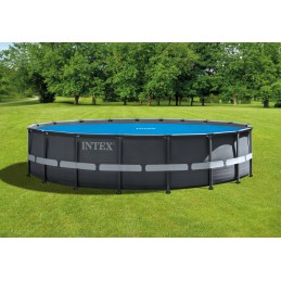Tvirtas saulės gaubtas baseinui 549 cm, intex 28015 burbulinė folija