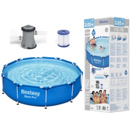 Bestway šeimos baseino rėmas 305 76 cm 10 pėdų filtro siurblio filtras