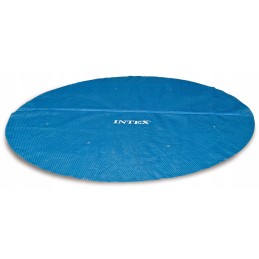 Tvirtas saulės gaubtas baseinui 549 cm, intex 28015 burbulinė folija