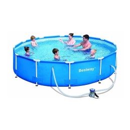 7-in-1 rėmo baseinas, 305x76cm, pompa ir filtras