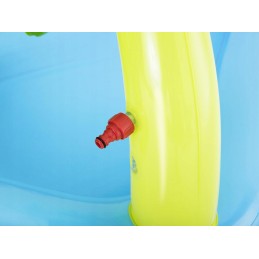 Baseinas žaidimų aikštelė čiuožykla irklavimo baseinas vaikams akvariumas bestway 239x206cm