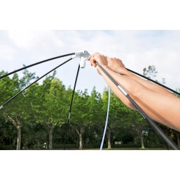 Sodo baseinas su stogu, 183 cm x 51 cm