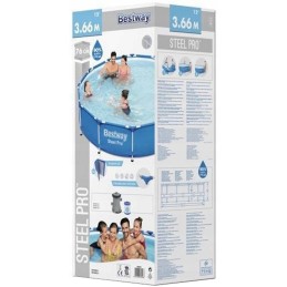 7 viename sodo rėmo baseinas 366x76 bestway 56681