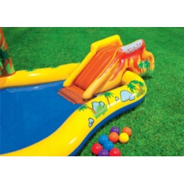 Vandens žaidimų aikštelė, pripučiamas baseinas, intex dinozaurai