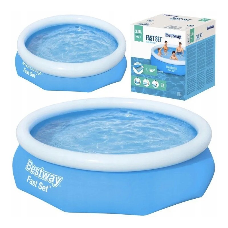 Bestway apvalus išsiplėtimo baseinas 305 cm 57266