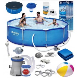 Sodo baseinas 20in1 rėmas bestway 305x76 56679